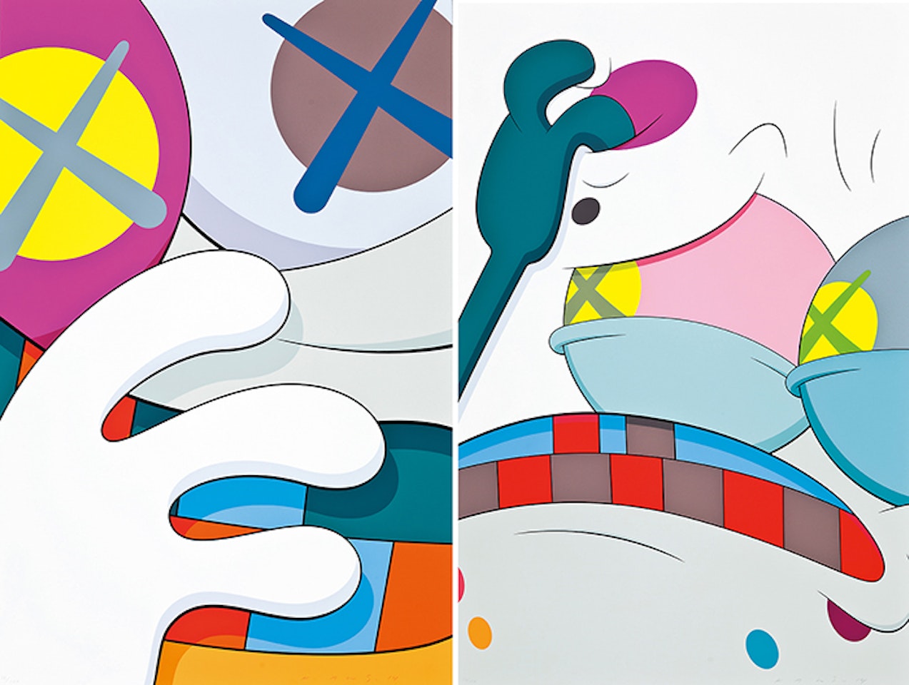 Blame Game (2 works) by Kaws