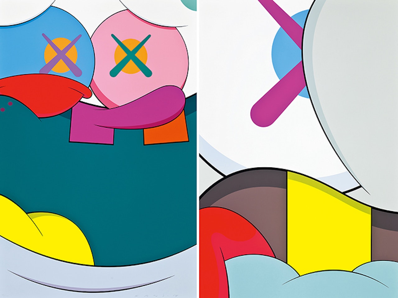 Blame Game (2 works) by Kaws