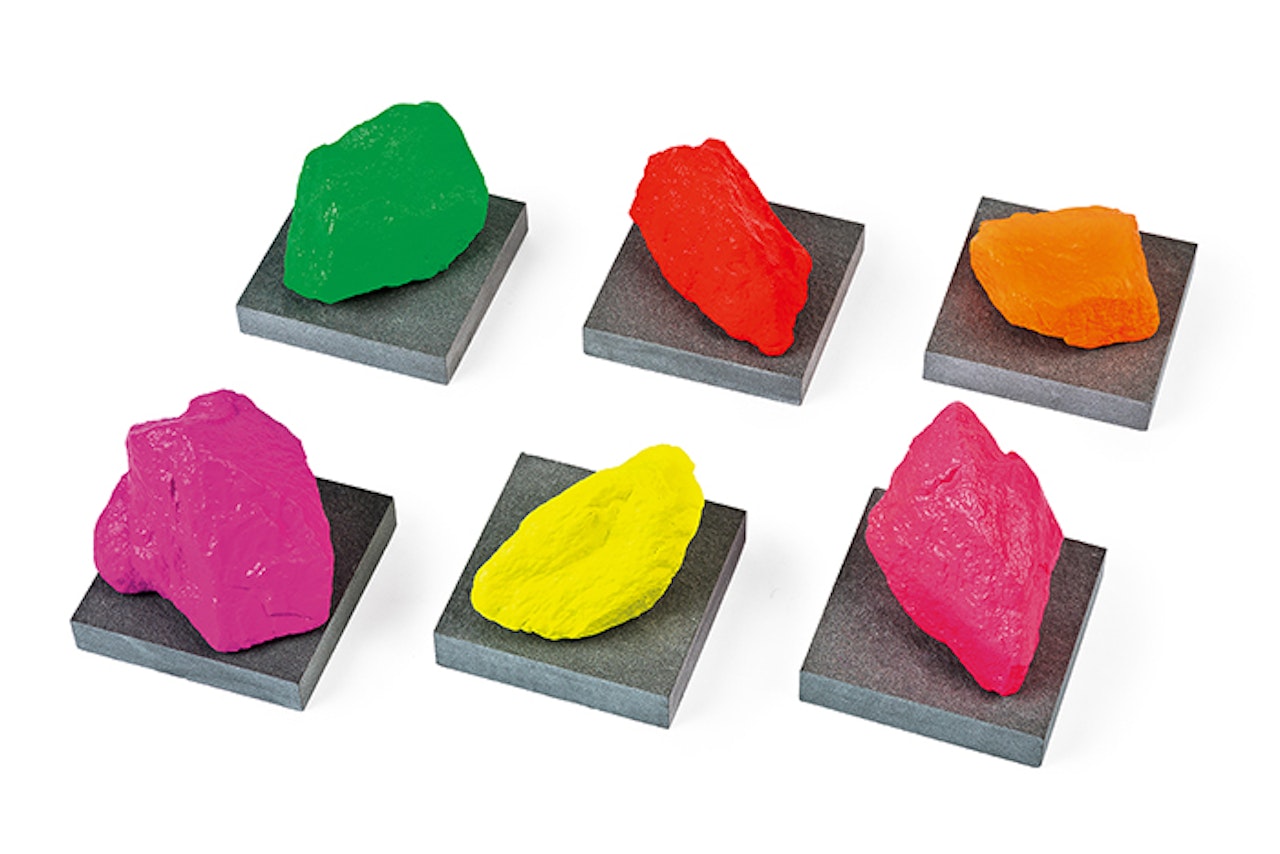 Small Mountains (6 works) by Ugo Rondinone