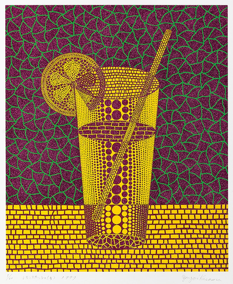 Lemon Squash (3) by Yayoi Kusama