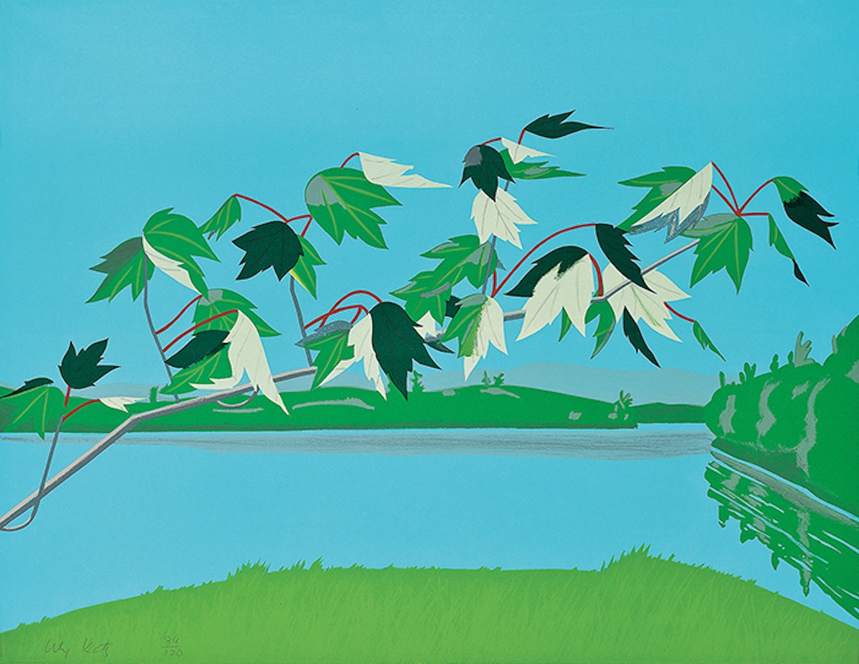 Late July 1 by Alex Katz