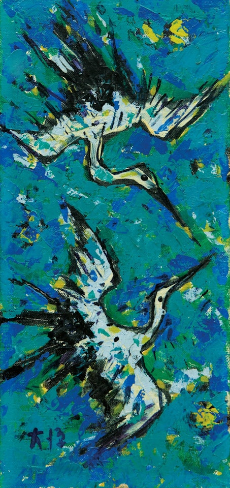 Cranes by Lee Daiwon