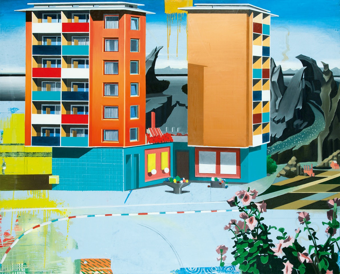 Untitled (Hochhaus) by Matthias Weischer