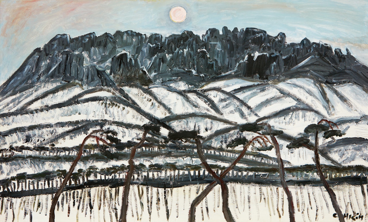 Winter Landscape by Kim Chong Hak