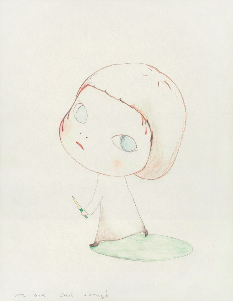 We Are Sad Enough by Yoshitomo Nara