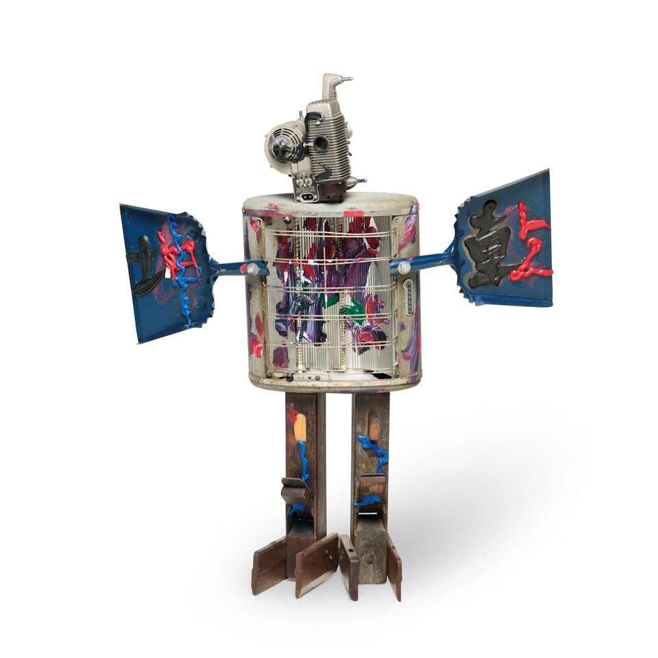 Heater Man by Nam June Paik