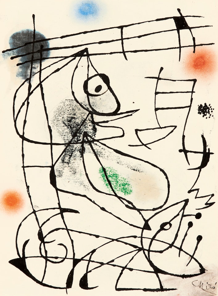 Oiseaux Birds by Joan Miró