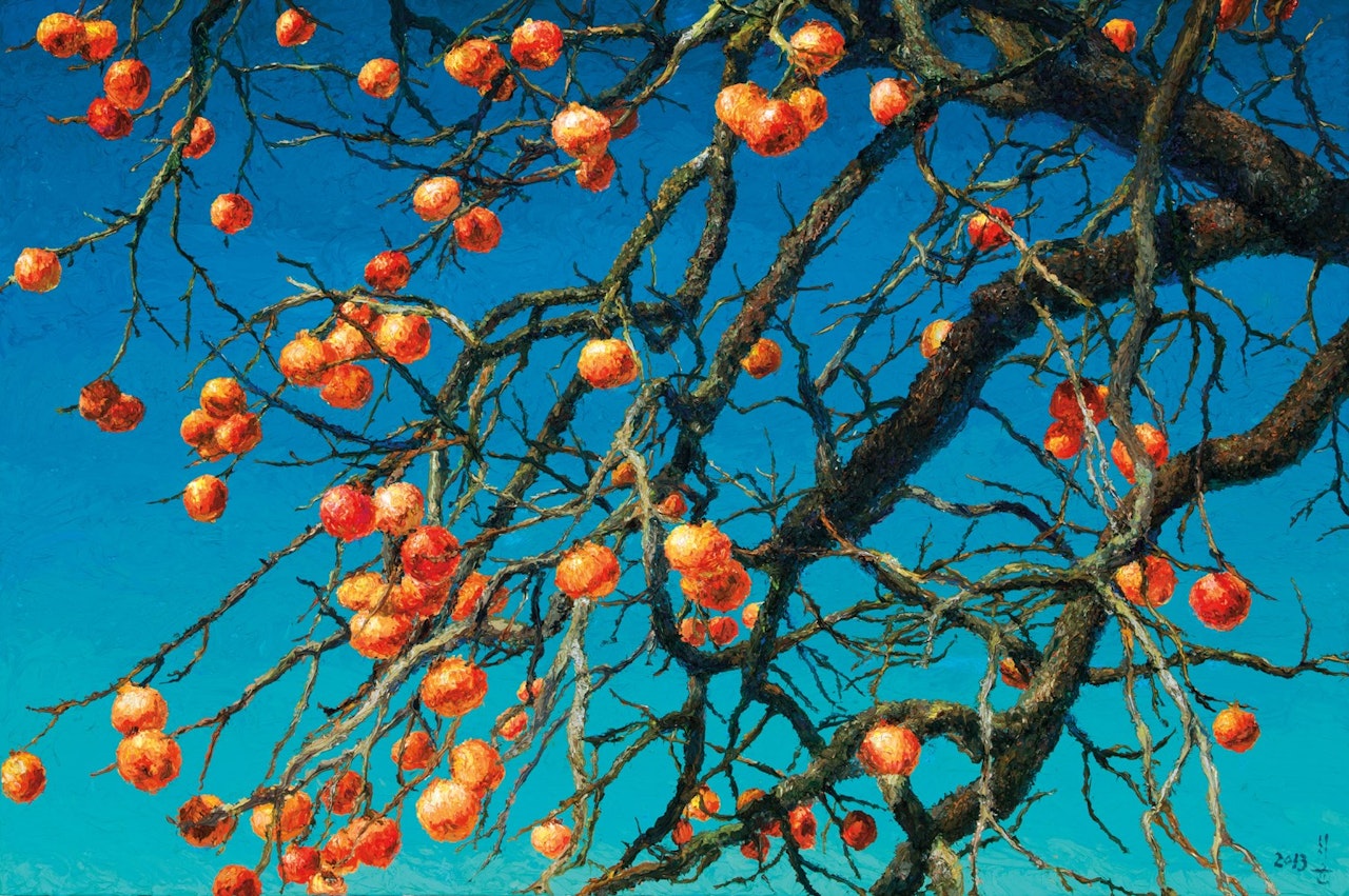 Persimmons by Oh ChiGyun