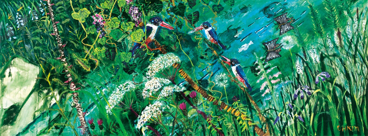 Kingfisher by Kim Chong Hak