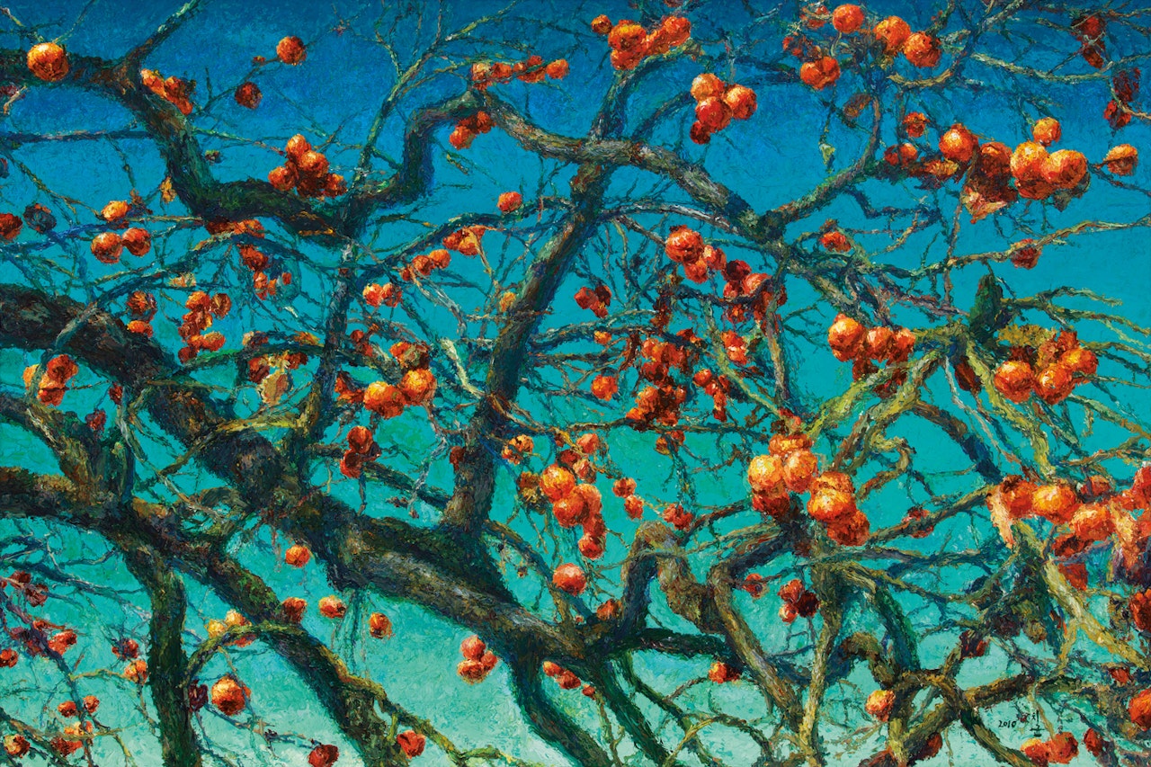 Persimmons by Oh ChiGyun