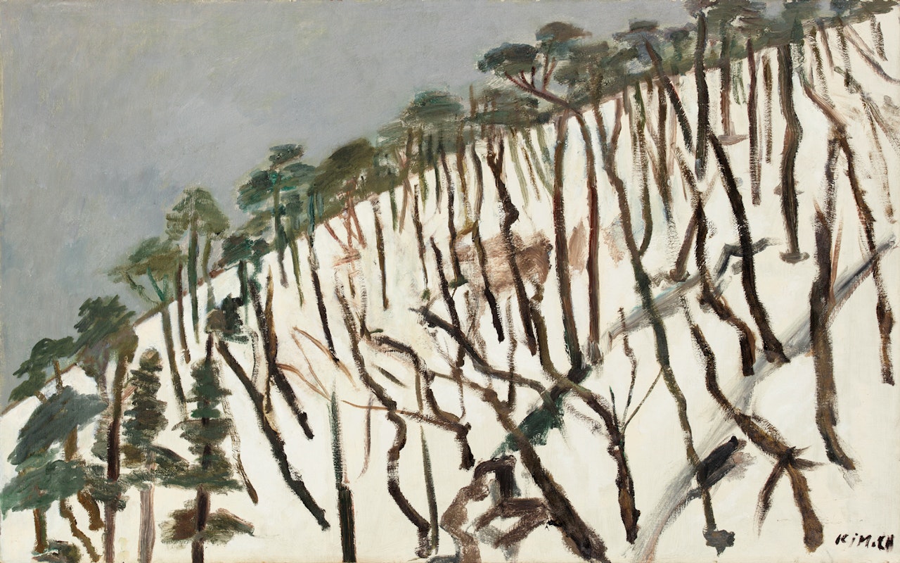 Winter Landscape by Kim Chong Hak