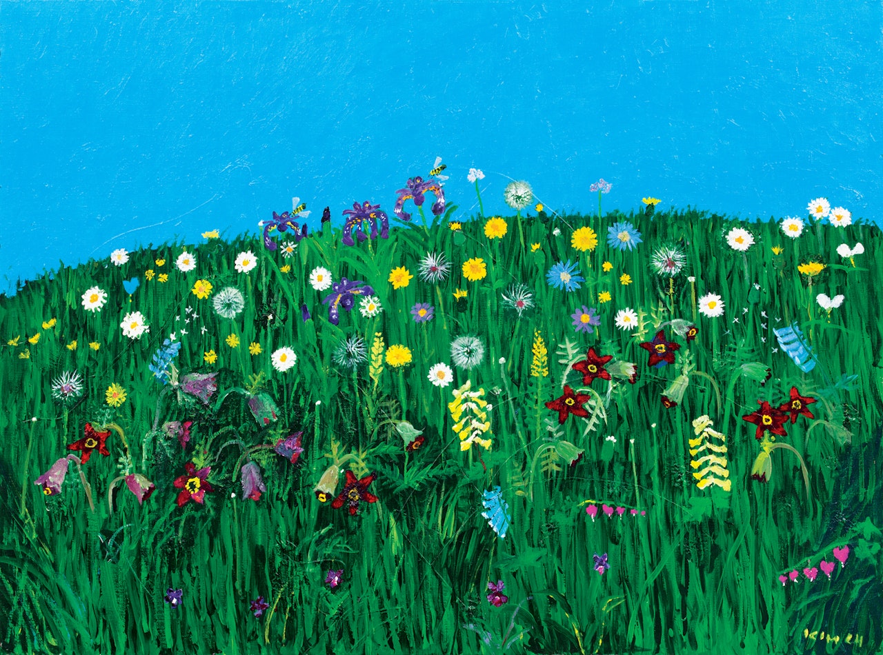 Summer Landscape by Kim Chong Hak