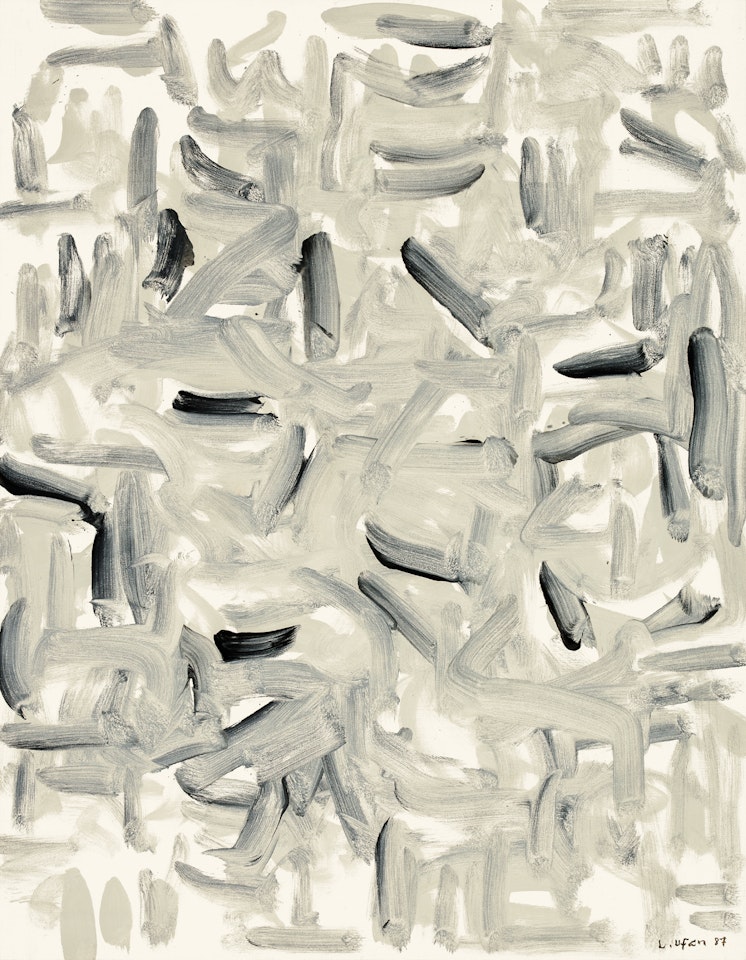 With Winds S.87-8-13 by Lee Ufan