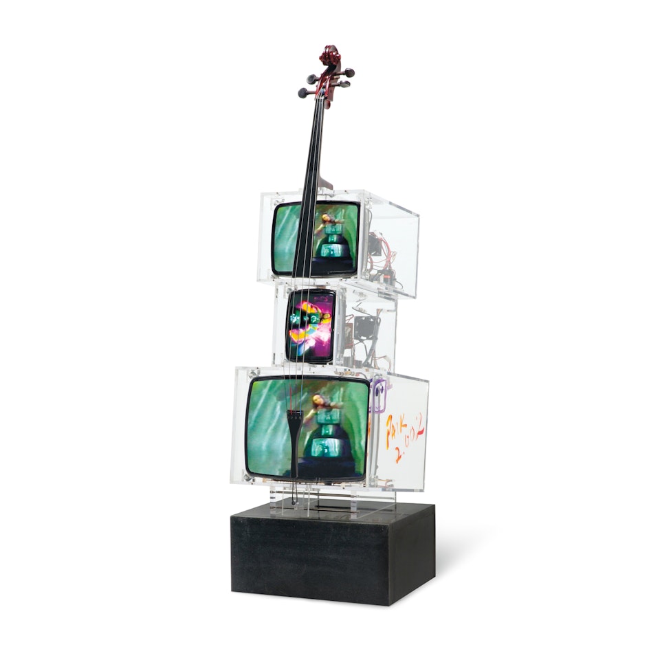 TV Cello by Nam June Paik