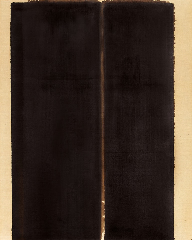 Burnt Umber & Ultramarine Blue by Yun Hyong-Keun