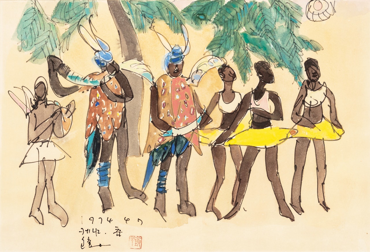 Kenya, Dance by Chun Kyung-ja