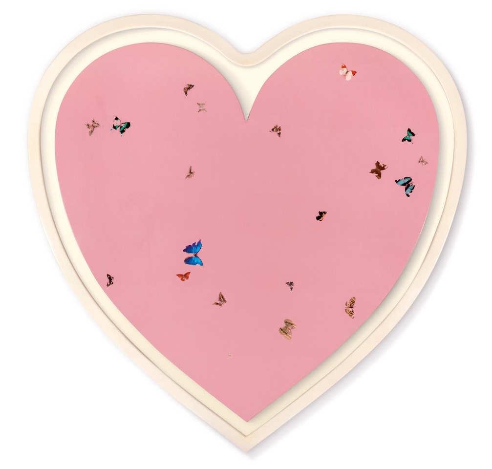 Untitled (Butterfly Heart) by Damien Hirst