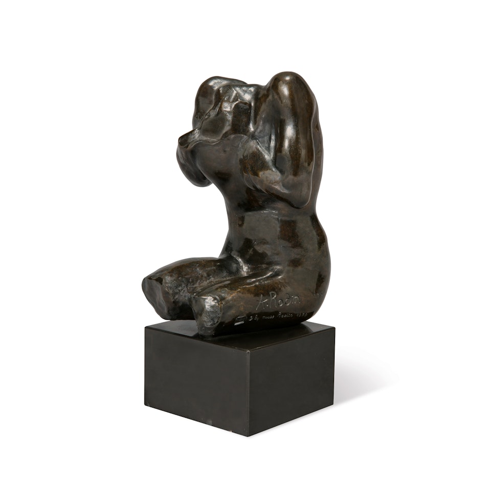Petit Torse Féminin Assis Sans Tête by Auguste Rodin
