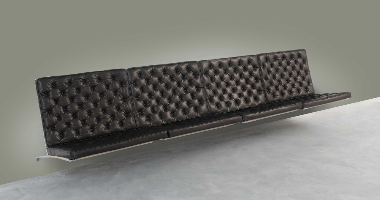Canapés suspendus mod. PK26 by Poul Kjaerholm