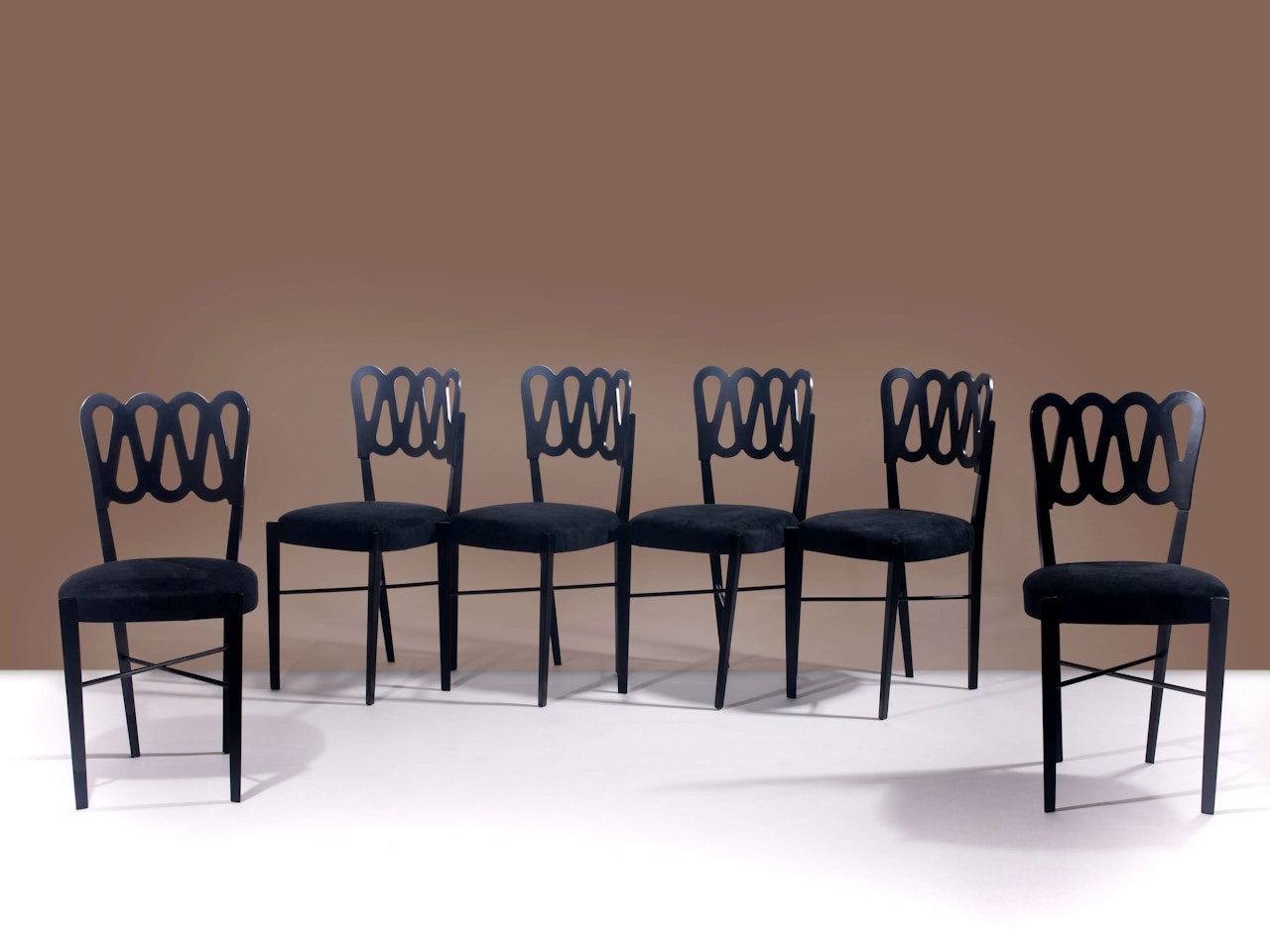 Suite de six chaises mod. 969 by Gio Ponti