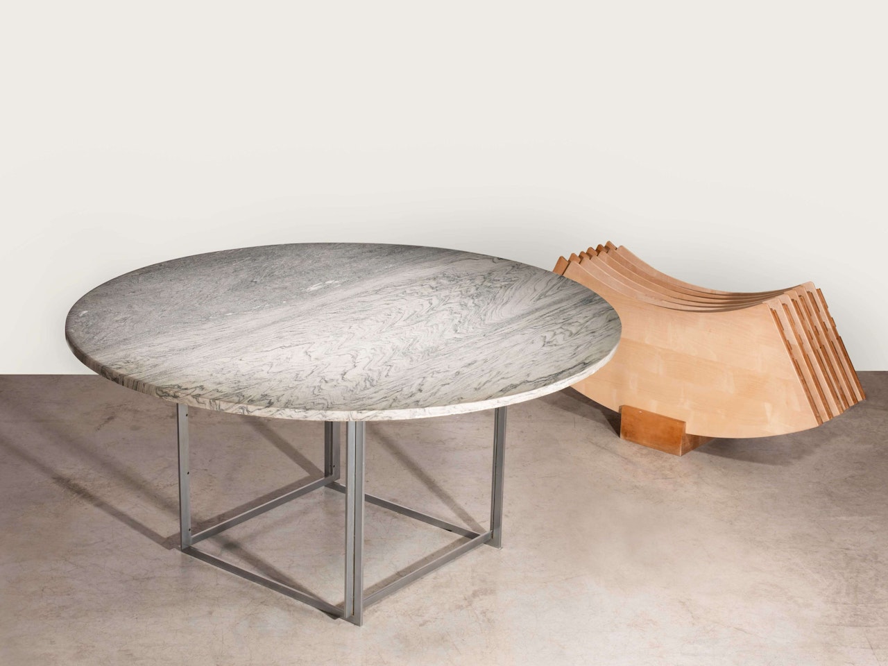 Exceptionnelle table mod. PK 54A by Poul Kjaerholm
