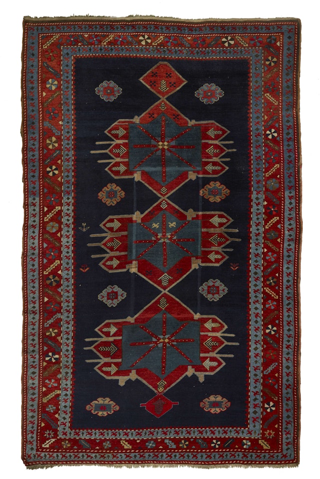 TAPIS KARABAGH, CAUCASE, VERS 1900 by Anonymous