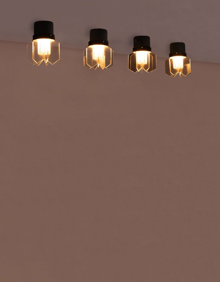 Suite de quatre plafonniers by Gio Ponti