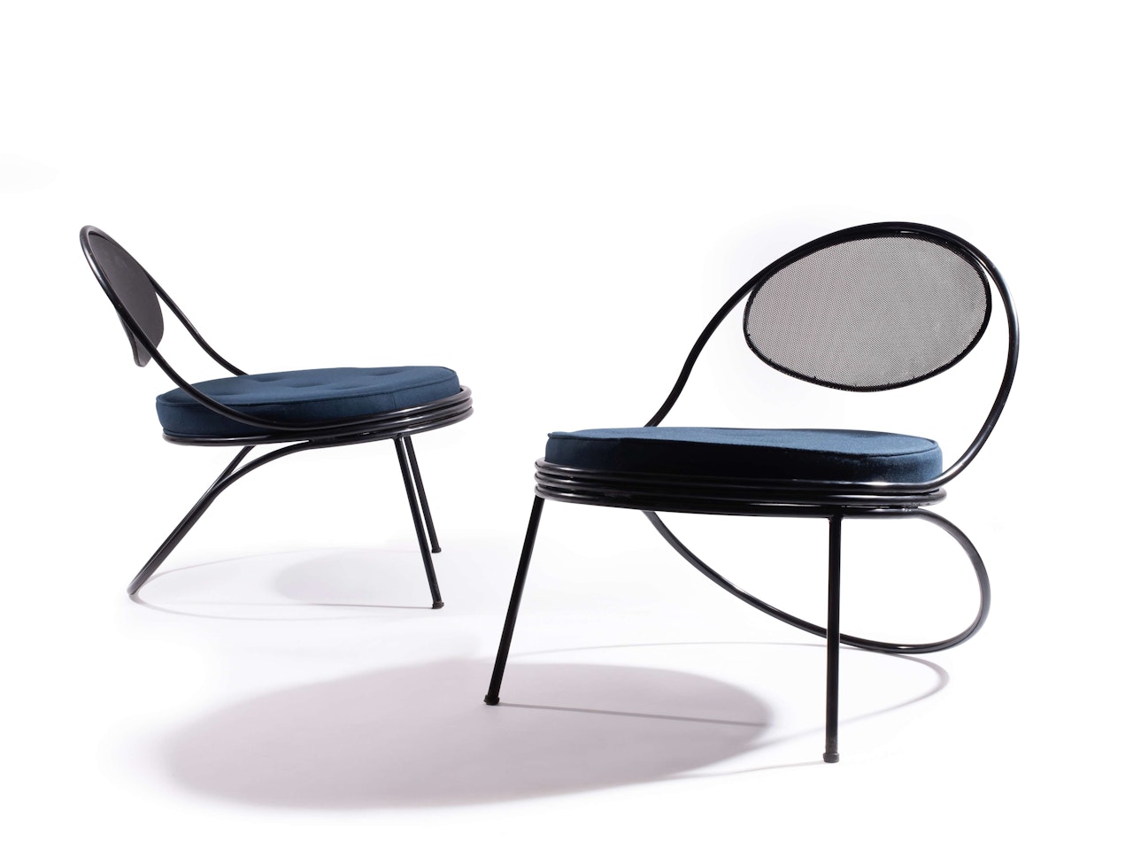 Paire de fauteuils dits «Copacabana» by Mathieu Mategot