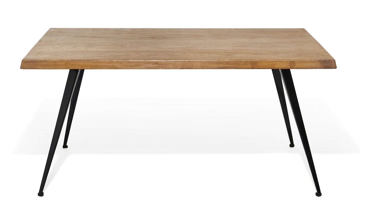 Table de salle à manger dite "6 couverts" by Charlotte Perriand