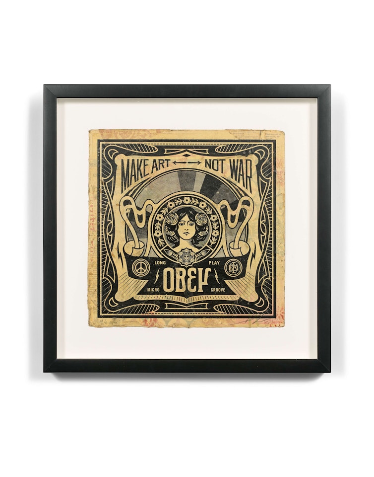 Make Art not War by Shepard Fairey