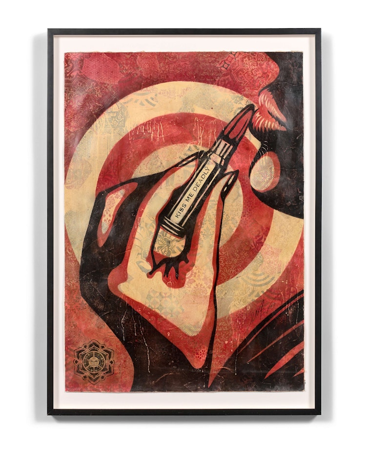 Kiss Me Deadly by Shepard Fairey