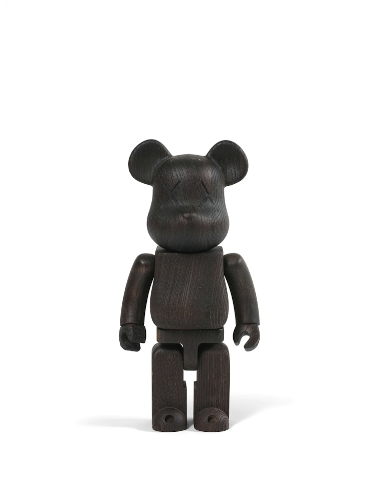Nexus VII Wooden Be@rbrick by Kaws