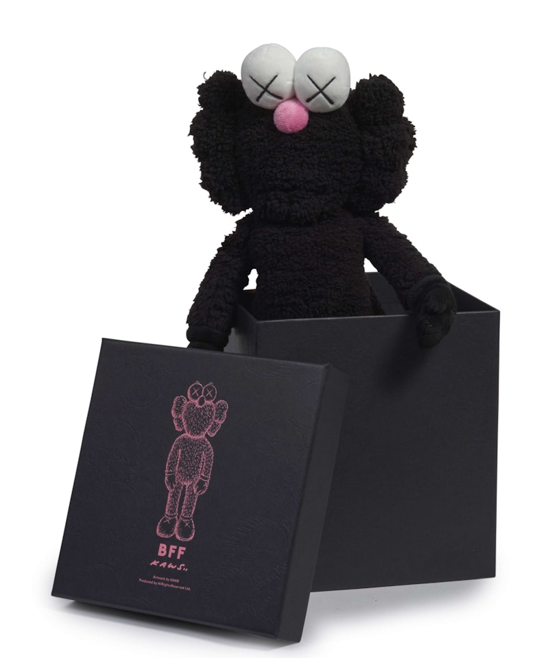BFF 20' Plush (black) by Kaws