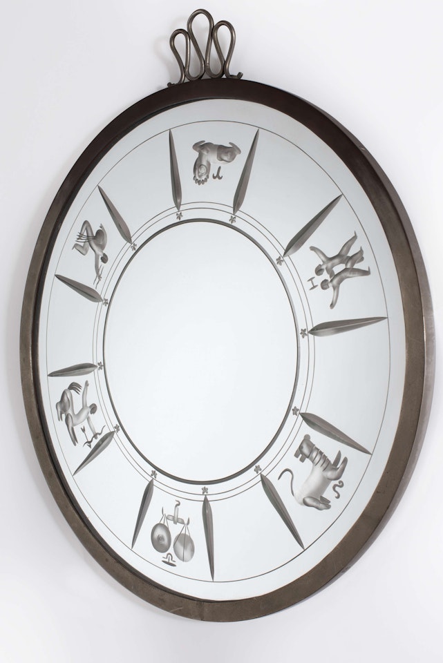 Miroir dit "Specchio dello zodiaco" by Gio Ponti