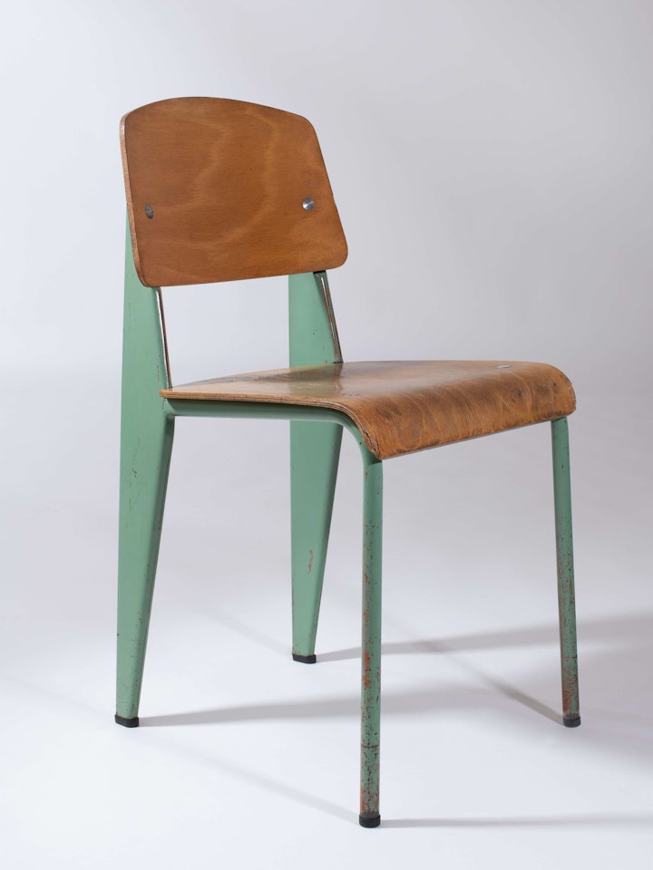 Chaise mod. Métropole 305 dite «Standard» by Jean Prouvé