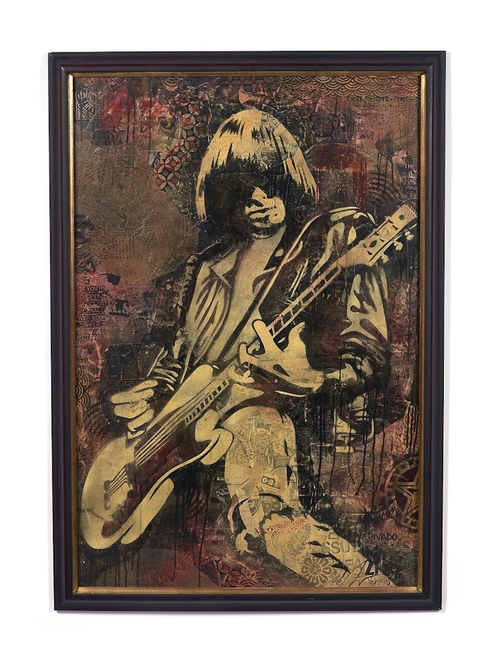 Johnny Ramone by Shepard Fairey