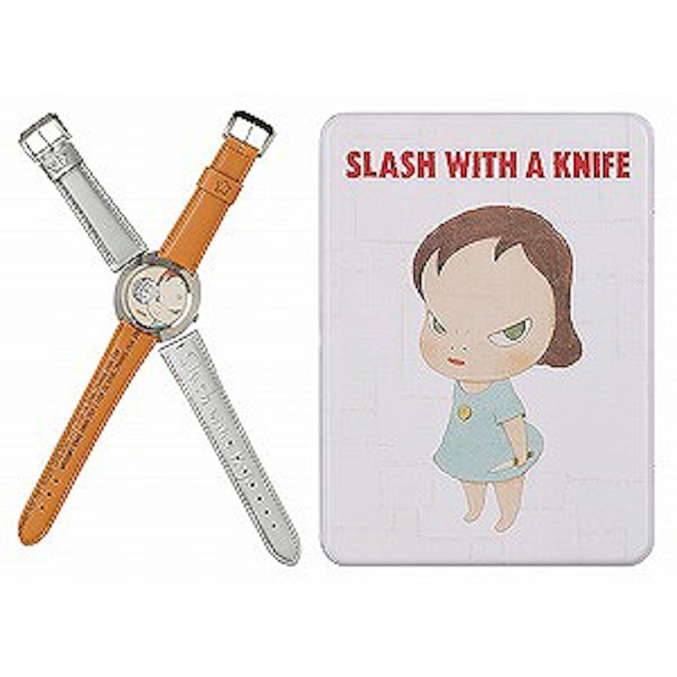 Slash With a Knife by Yoshitomo Nara