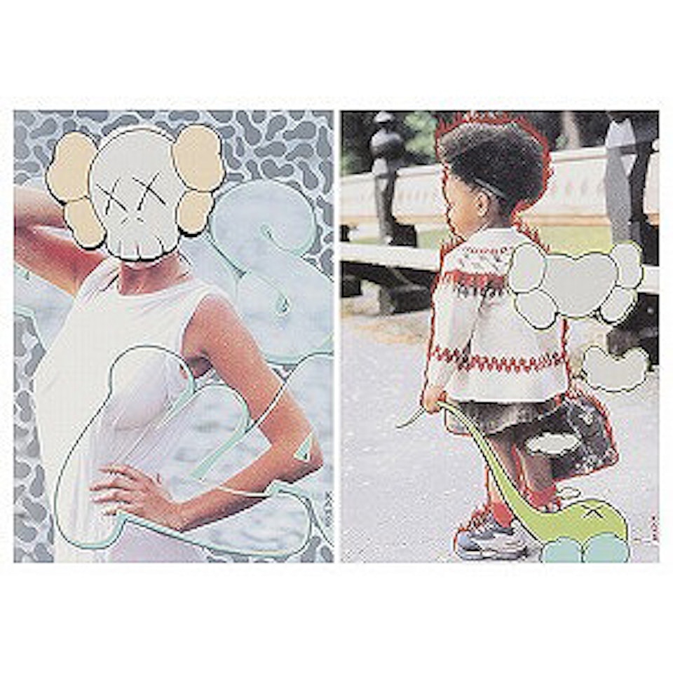 "Teaser" Collection posters by Kaws
