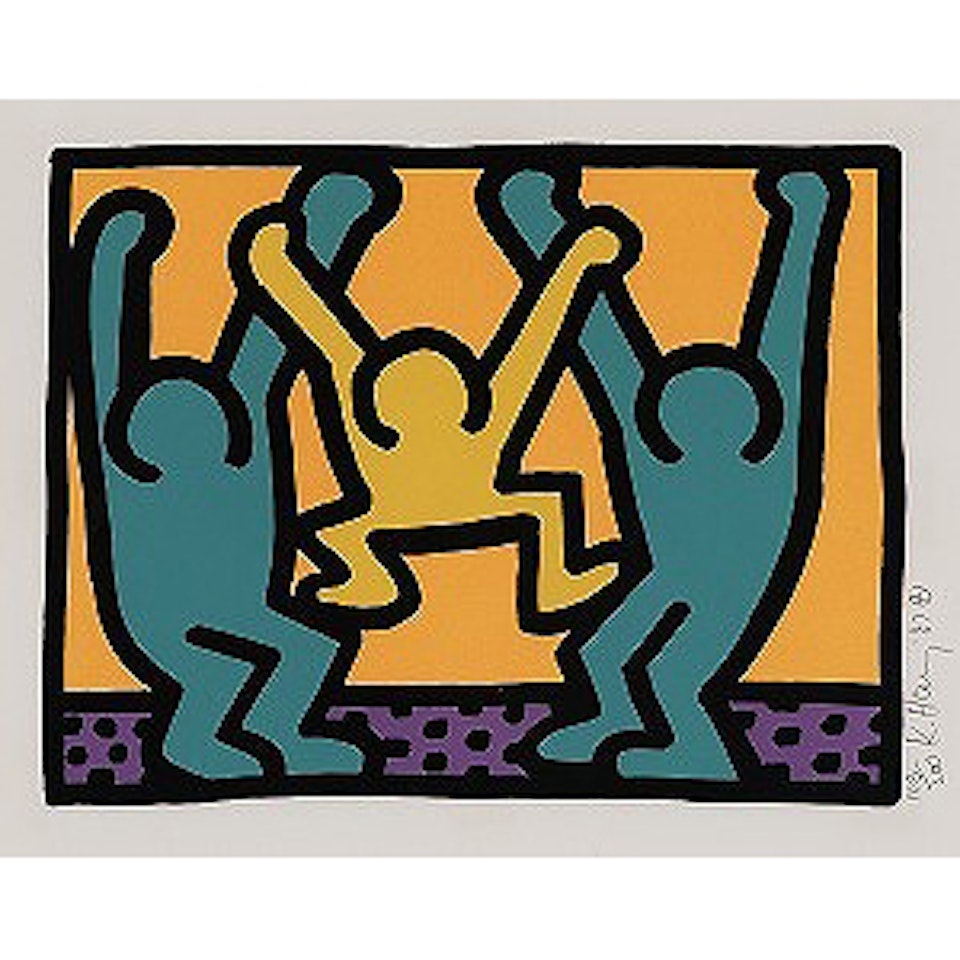 Pop Shop Ⅰ (Littmann p.82) by Keith Haring