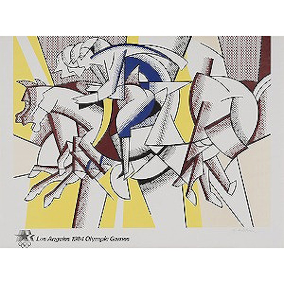 Los Angeles 1984 Olympic Games by Roy Lichtenstein