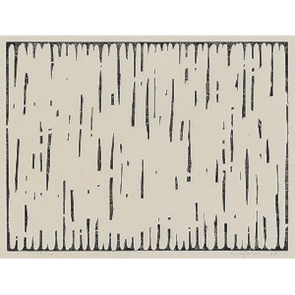 RELATUM H (Print No. 35) by Lee Ufan