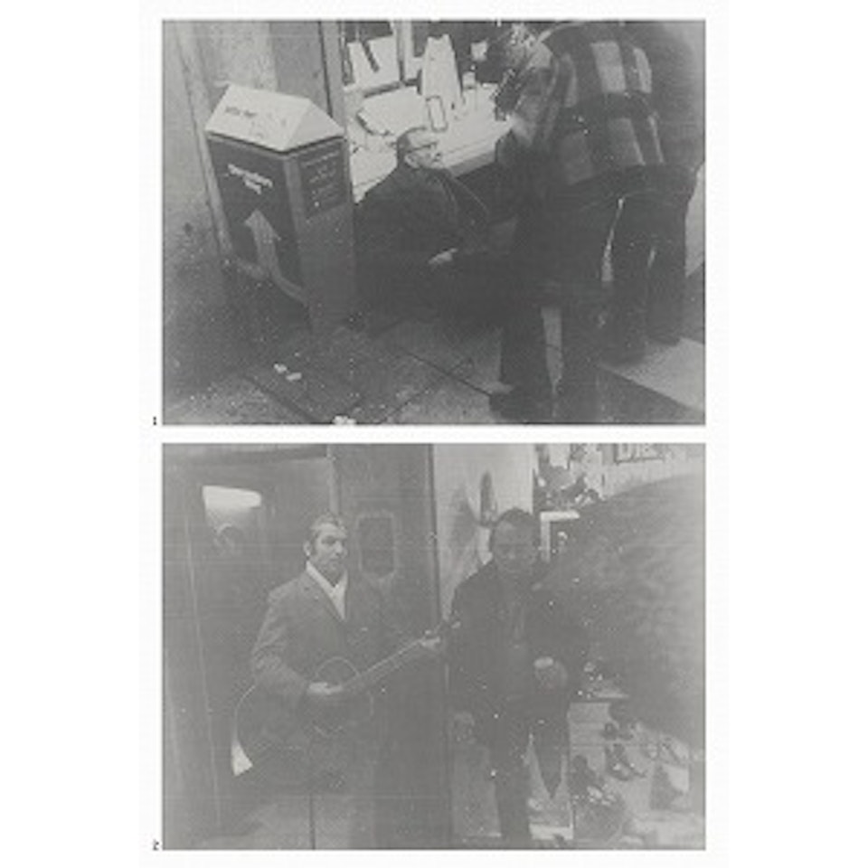 1. Kölner Bettler Ⅰ (Becker & von der Osten 24-1)／2. Kölner Bettler Ⅱ (Becker & von der Osten 24-2) by Sigmar Polke