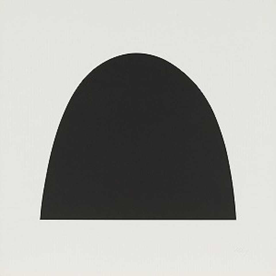 Black Curve (Axsom 80) by Ellsworth Kelly
