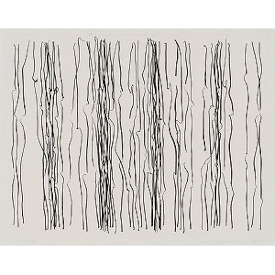 FROM LINE Ⅱ (Print No. 58-3) by Lee Ufan