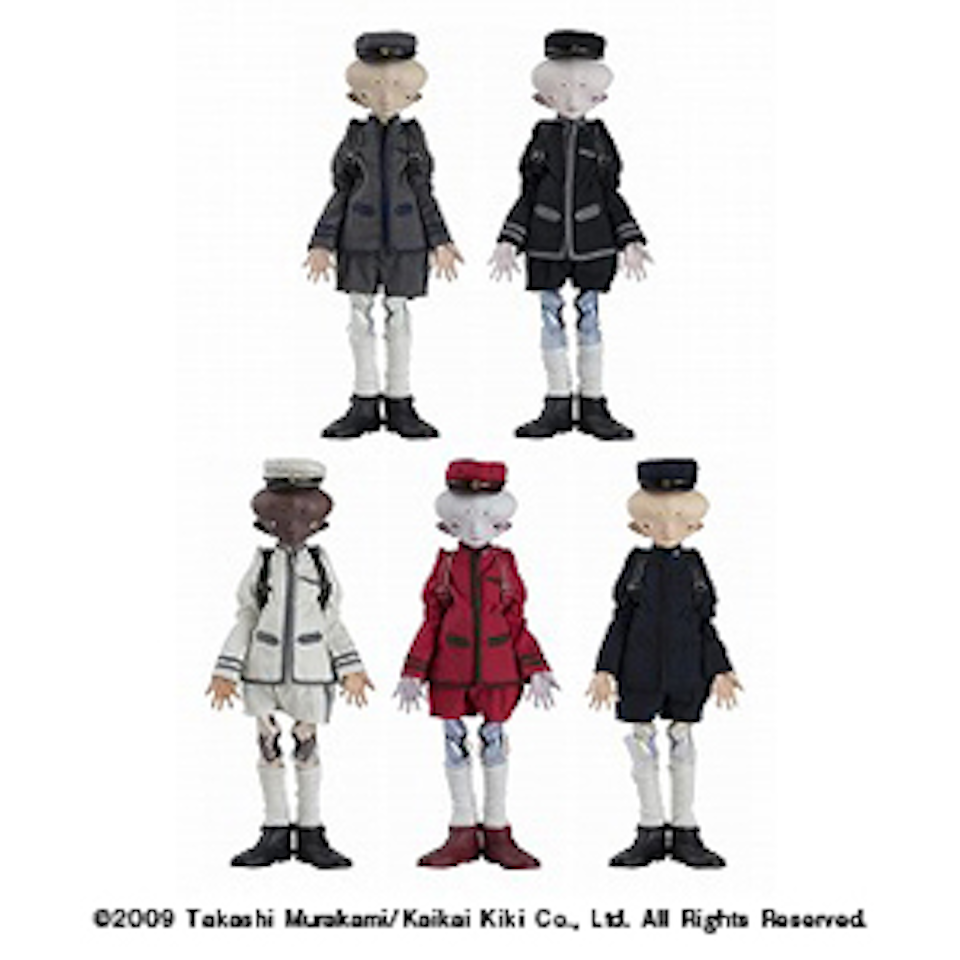 Inochi doll / Versions : Zhang, Victor, Bob, David & Yamamoto by Takashi Murakami