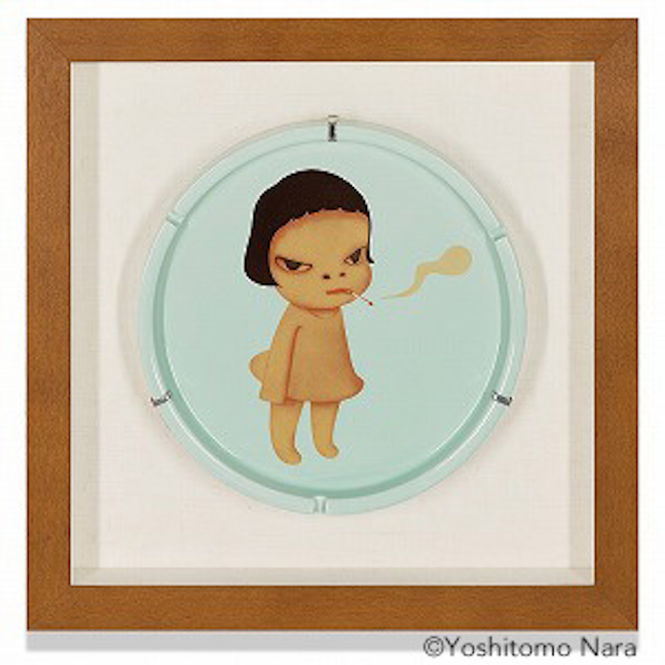 Too Young To Die Dish by Yoshitomo Nara