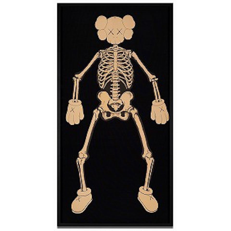 Companion skeleton (Beige) by Kaws