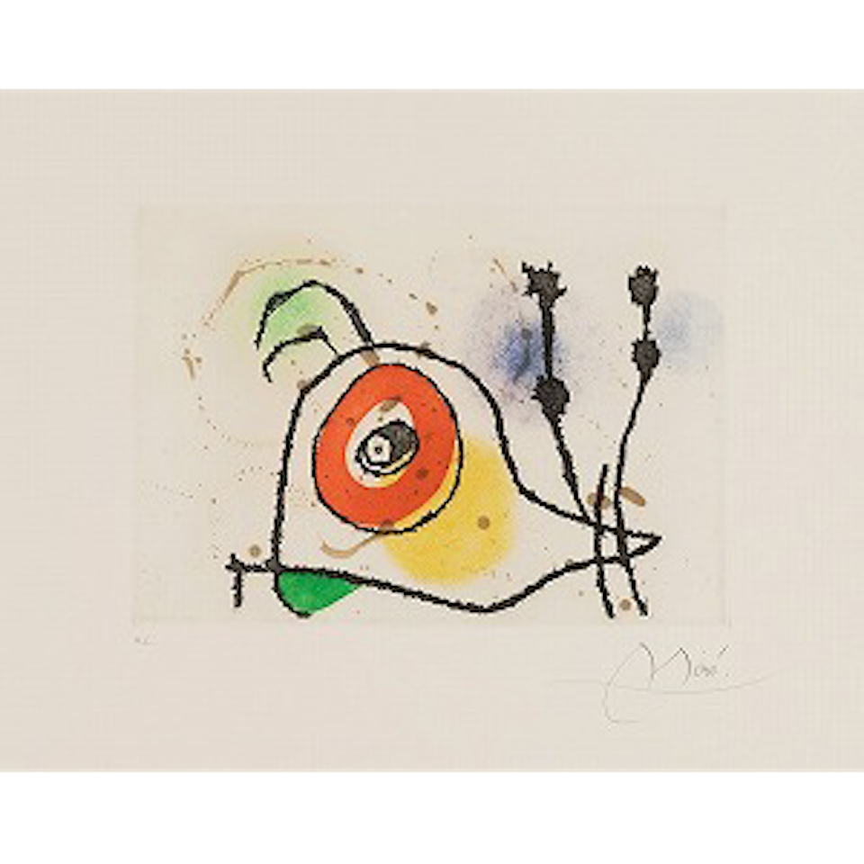 Escargot enjoue by Joan Miró