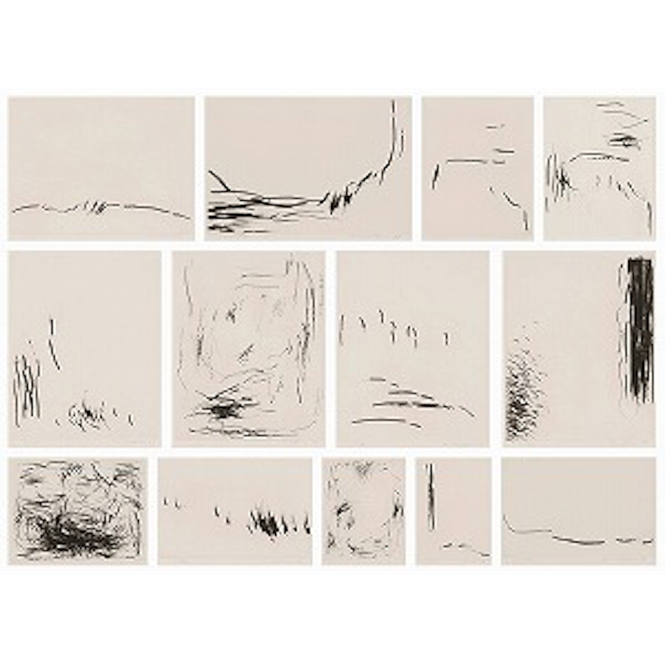 From Port 1-13 (Print No. 93-105) by Lee Ufan