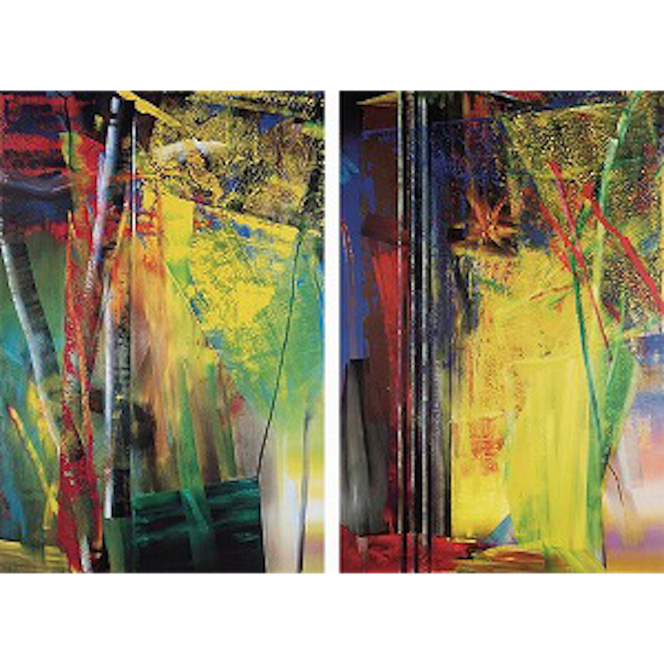 1. VictoriaⅠ／2. Victoria Ⅱ by Gerhard Richter